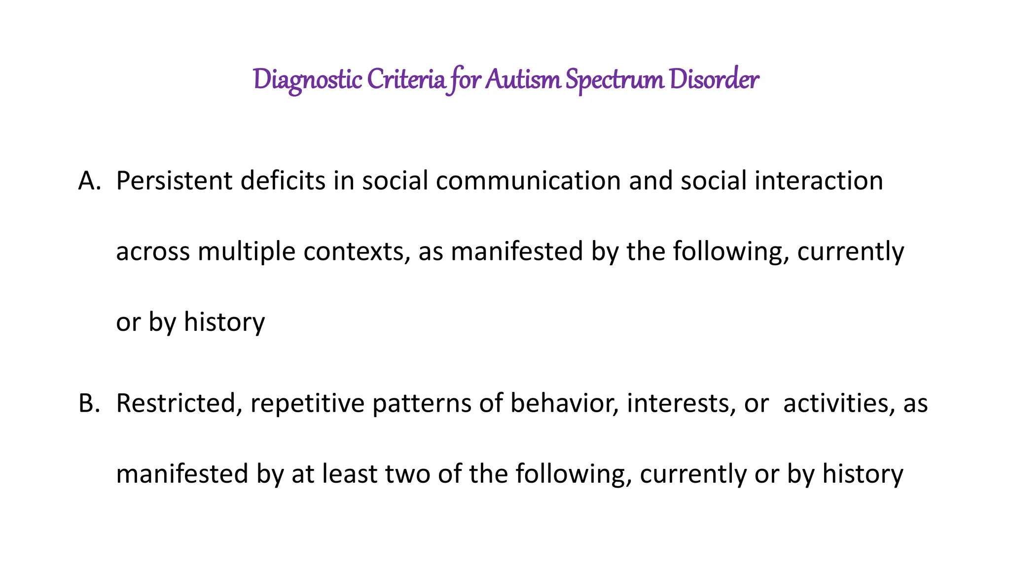 Asd Is Common Neuro Developmental Dusorder Pptx Mental Health