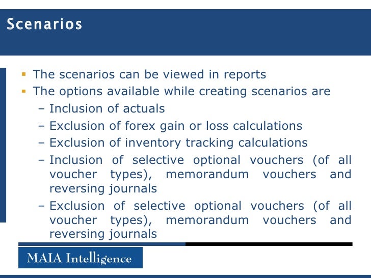 Unadjusted forex gain loss in tally 9