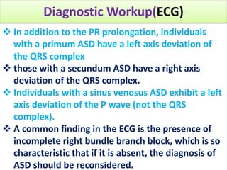 An approach to a patient with Atrial septal defect (ASD) | PPSX