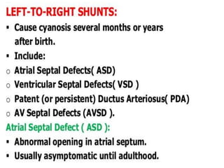 An approach to a patient with Atrial septal defect (ASD) | PPSX