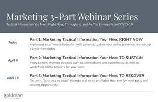 Tactical Marketing Information You Need Right Now