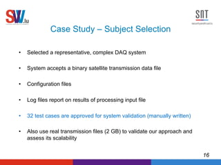 Model Based Test Validation and Oracles for Data Acquisition Systems | PDF