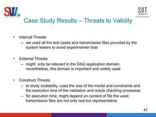 Model Based Test Validation and Oracles for Data Acquisition Systems | PDF