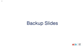 22
Backup Slides
 