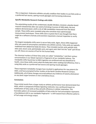 Asea > Dr. Gary Samuelson on Human Metabolism and Asea | PDF
