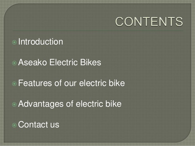 aseako electric bike price