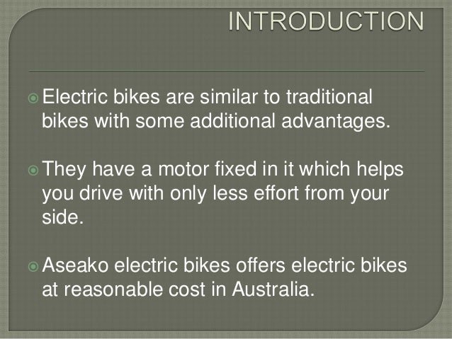 aseako electric bike price