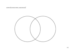 เอกสารประกอบการสอน: แผนภาพเวนน์

165

 