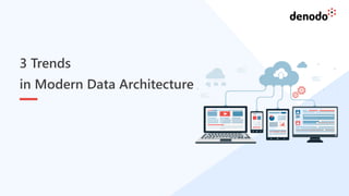11
3 Trends
in Modern Data Architecture
 