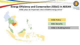 One Community
for Sustainable
Energy
Energy Efficiency and Conservation (EE&C) in ASEAN
EE&C plays an important role in AS...