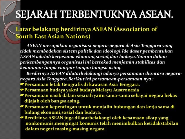 Sebutkan 3 Diantara Tokoh Pendiri Asean Sebutkan Mendetail