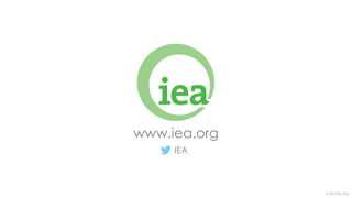 © OECD/IEA 2018
www.iea.org
IEA
 