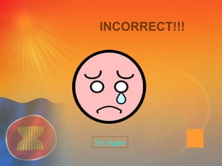 INCORRECT!!!
Try Again
 