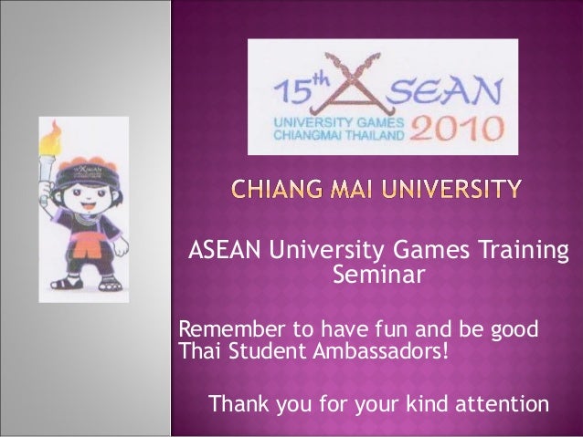 15th Asean University Games 2010