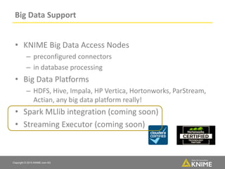 Big Data with KNIME is as easy as 1, 2, 3, ...4! | PDF