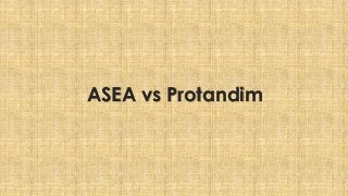 ASEA vs Protandim
 