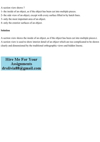 A section view shows 1- the inside of an object, as if the object.pdf