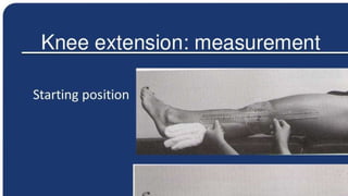 Knee joint assessment | PPTX