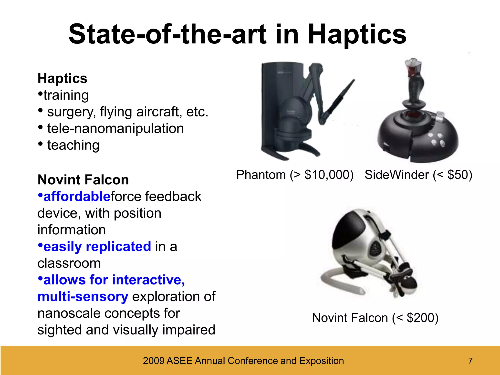  more difficult for visually impairedmaterialstructureatomic structureNew methods needed to increase engagement and perceptionmolecular machine3