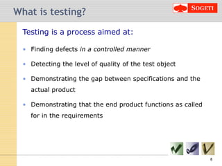 Tmap Test Process t map brief | PPT