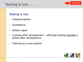 Tmap Test Process t map brief | PPT