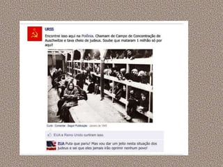 A segunda guerra mundial no facebook