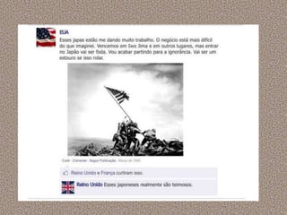 A segunda guerra mundial no facebook