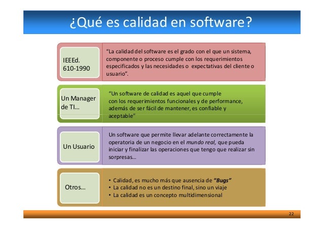Aseguramiento control calidadsoftware