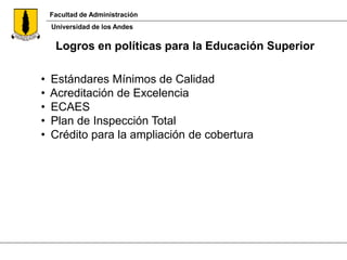Aseguramiento de la calidad en la educación superior | PDF