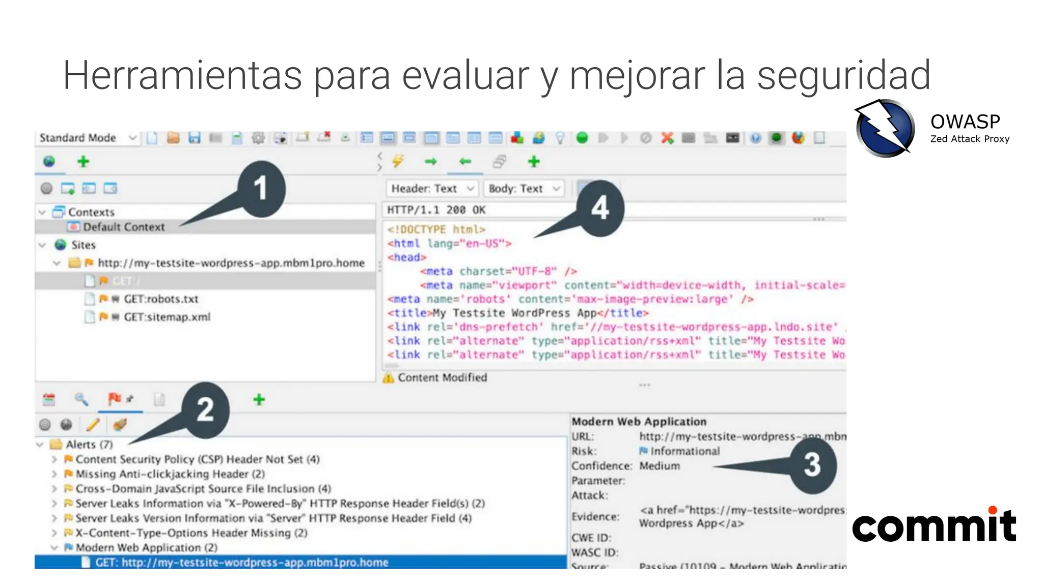 Herramientas para evaluar y mejorar la seguridad
 