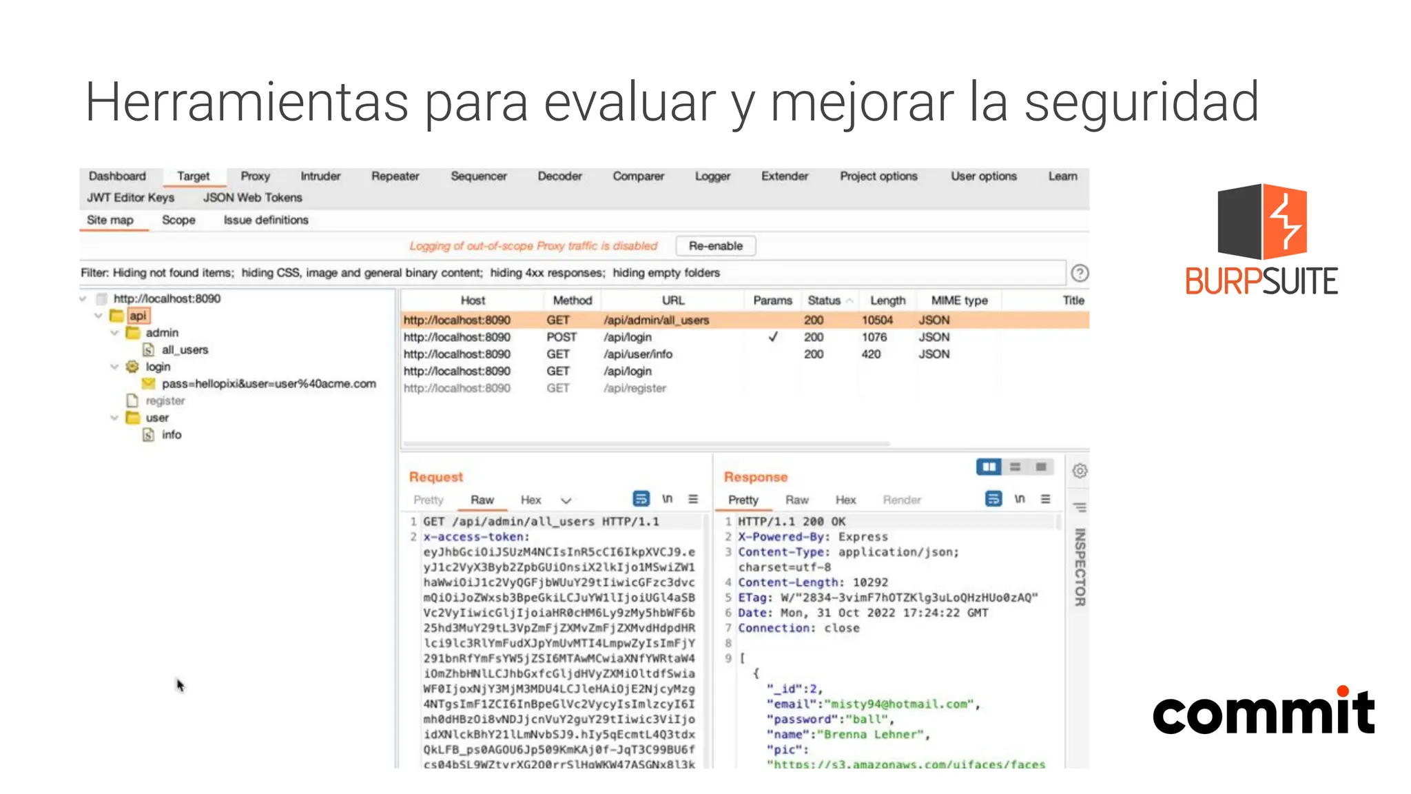 Herramientas para evaluar y mejorar la seguridad
 