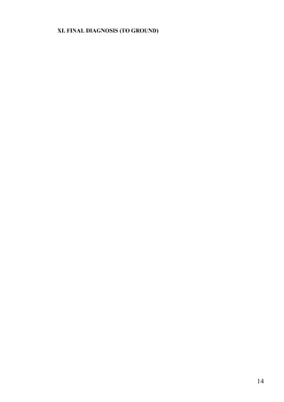 XI. FINAL DIAGNOSIS (TO GROUND)




                                  14
 