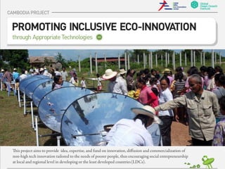 Promoting inclusive eco-innovation in Cambodia