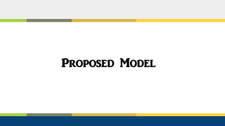 Proposed Model
 