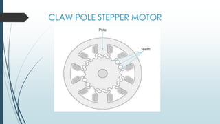 CLAW POLE STEPPER MOTOR
 