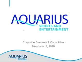 Aquarius SE Social and Digital Capabilities