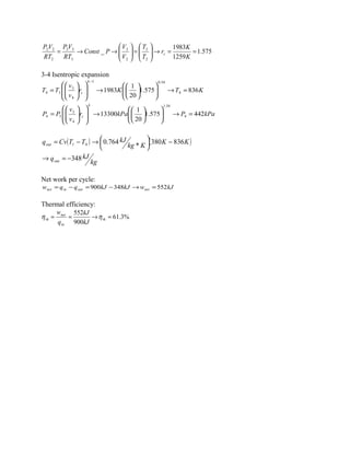 thermodynamic and heat transfer examples | DOC