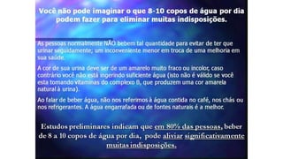 A sensação de sede