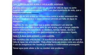 A sensação de sede