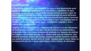 A sensação de sede