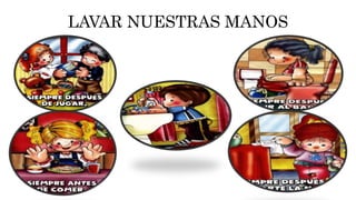 LAVAR NUESTRAS MANOS
 