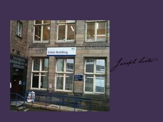 Asepsis and antisepsis