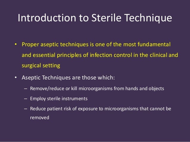 four principles of asepsis four principles of asepsis