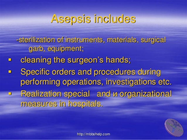 asepsis definition