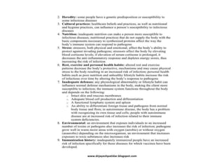 Asepsis and infection control