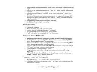 Asepsis and infection control