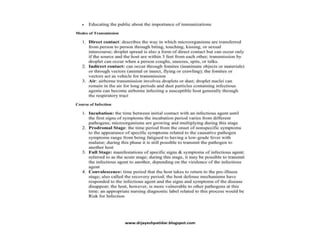 Asepsis and infection control