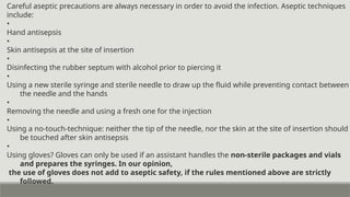 aseptic and antiseptic, a comprehensive overview | PPTX