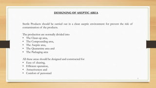 Aseptic Area Pptx Infectious Diseases Diseases And Conditions